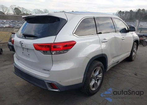2018 Toyota Highlander Limited z USA, uszkodzony, nr VIN 5TDYZRFH9JS241340